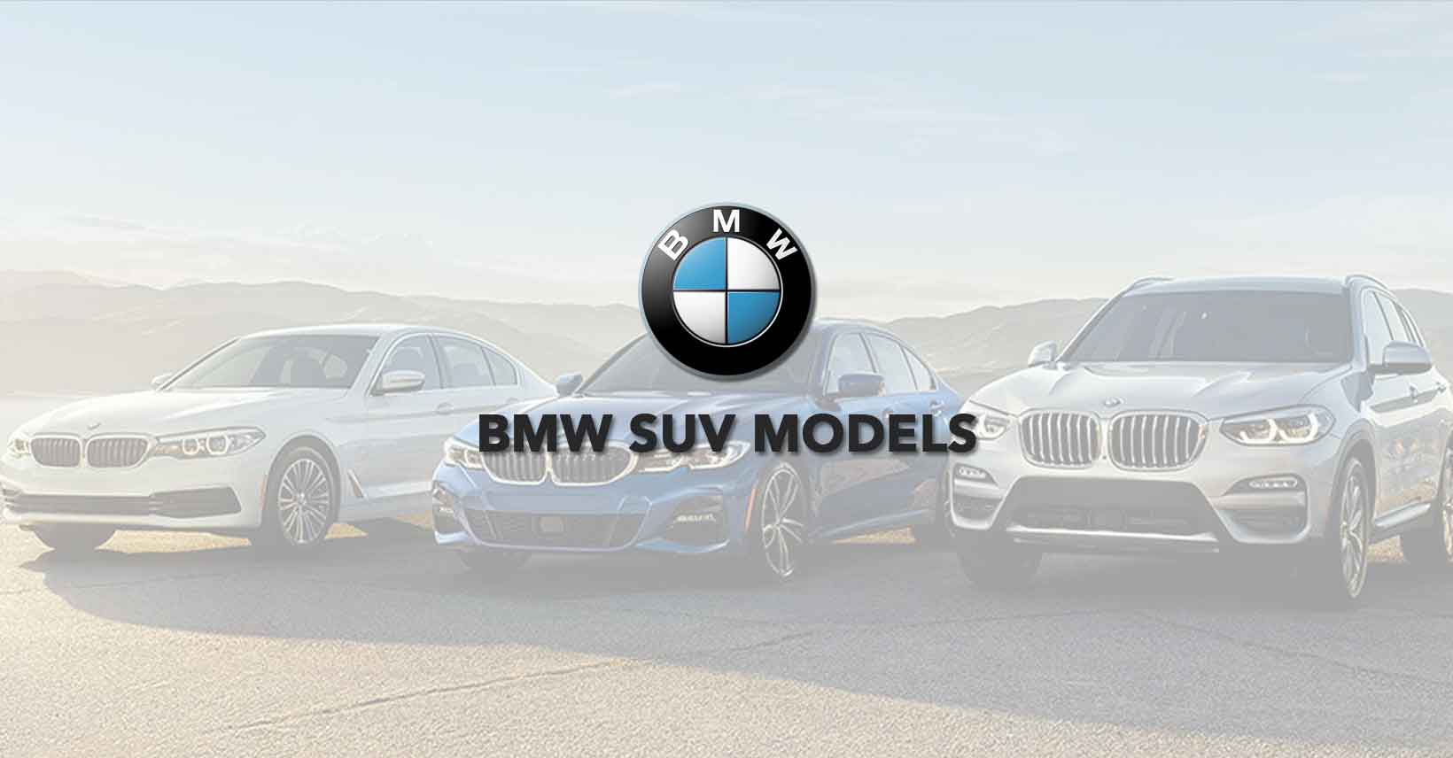 BMW SUV Models